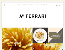 Tablet Screenshot of agferrari.com